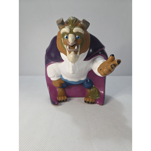 Disney Other - Disney 1992 Vintage Bank The BEauty And The Beast Used